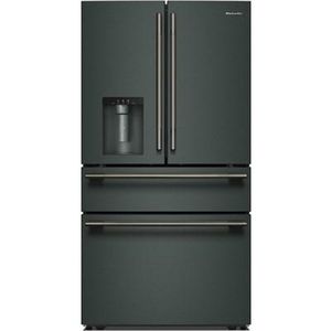 KitchenAid 36-Inch, 29.51 Cu. Ft. Freestanding French 4-Door Refrigerator With Water And Ice Dispensing System - KRMF436SJP