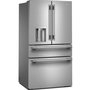 KitchenAid 36-Inch, 29.51 Cu. Ft. Freestanding French 4-Door Refrigerator With Water And Ice Dispensing System - KRMF436SPS
