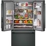 KitchenAid 36-Inch French 3-Door Refrigerator With Water And Ice Dispensing System - KRFF436SJP