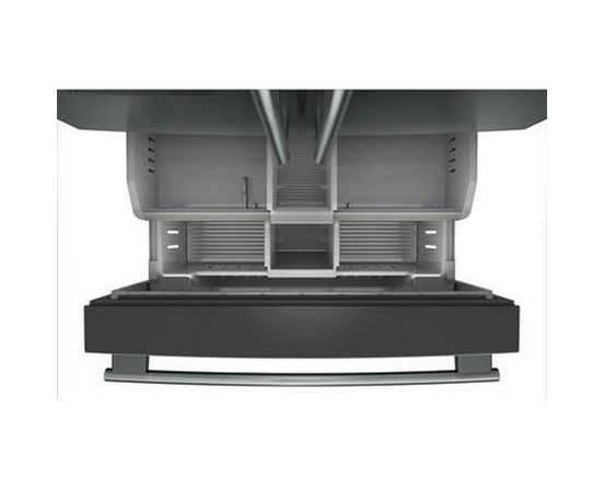 KitchenAid 36-Inch French 3-Door Refrigerator With Water And Ice Dispensing System - KRFF436SJP