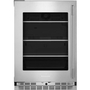 KitchenAid 24-Inch, 5.2 Cu. Ft. Compact Refrigerator With Glass Door - KURL524SPS