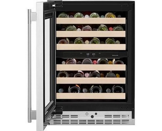 KitchenAid 46-Bottle Wine Cellar - KUWL524SPS