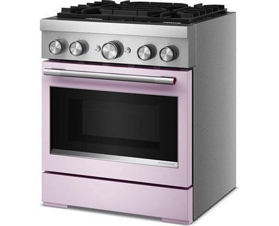 KitchenAid 30-Inch Freestanding Commercial-Style Dual-Fuel Range - KFDS930SWF