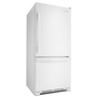 Amana 30-Inch, 18 Cu. Ft. Bottom Mount Freezer Refrigerator - ABB1924BRW