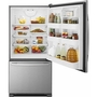 Amana 33In 22 Cu.Ft. Bottom Mount Freezer Refrigerator - ABB2224BRM