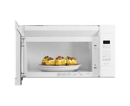 Amana 30-Inch, 1.6 Cu. Ft. Over-The-Range Microwave Oven - YAMV2307PFW