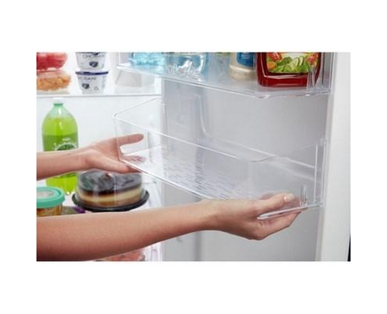 Amana 33In 21 Cu.Ft. Side-By-Side Refrigerator With External Water & Ice Dispenser - ASI2175GRS