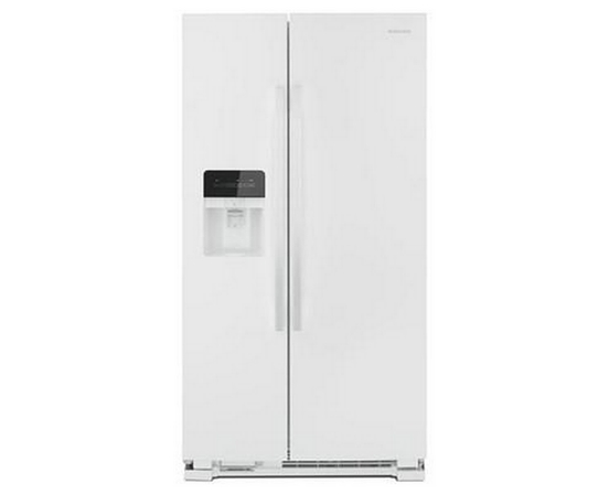 Amana 33In 21Cu.Ft. Side-By-Side Refrigerator With External Water & Ice Dispenser - ASI2175GRW