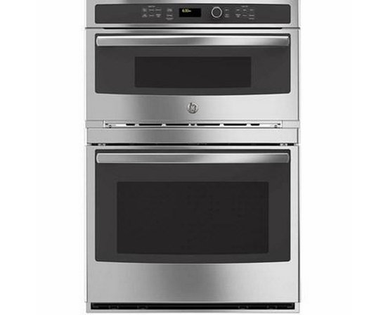 GE 30-Inch, 5 Cu. Ft. Built-In Combination Wall Oven - JT3800SHSS