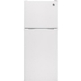 GE 24-Inch, 11.6 Cu. Ft. Top Freezer Refrigerator - GPE12FGKWW
