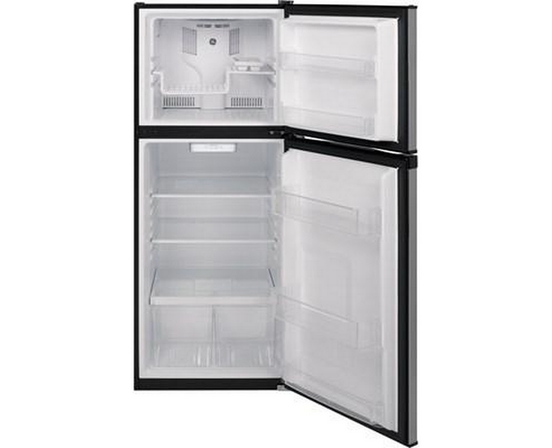 GE 24-Inch, 11.6 Cu. Ft. Top Freezer Refrigerator - GPE12FSKSB