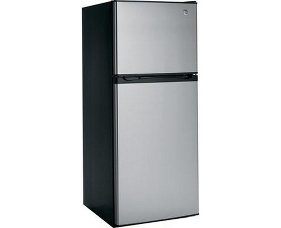 GE 24-Inch, 11.6 Cu. Ft. Top Freezer Refrigerator - GPE12FSKSB