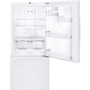 GE 30-Inch, 20.9 Cu. Ft. Bottom Freezer Refrigerator - GDE21DGKWW