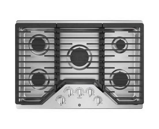 GE 30-Inch Built-In Gas Cooktop - JGP5030SLSS