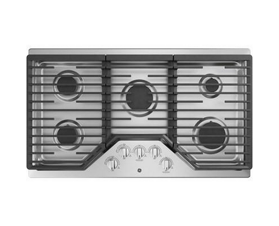 GE 36-Inch Built-In Gas Cooktop - JGP5036SLSS