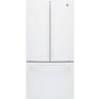 GE 33-Inch, 18.6 Cu. Ft. Counter-Depth French-Door Refrigerator With Ice Maker - GWE19JGLWW