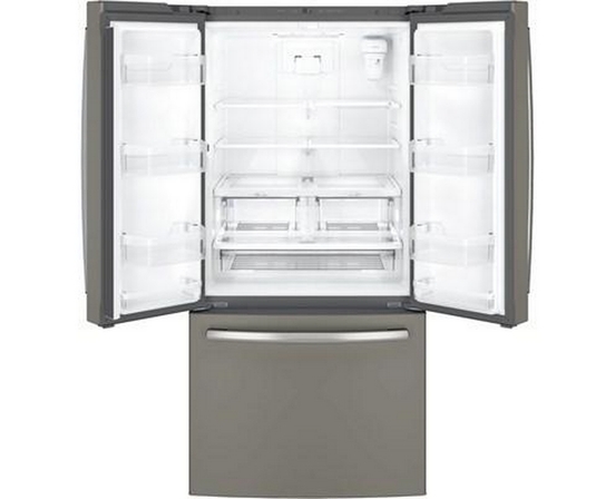 GE 33-Inch, 18.6 Cu. Ft. Counter-Depth French-Door Refrigerator - GWE19JMLES