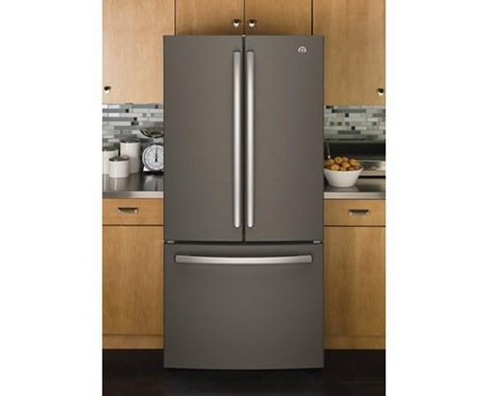 GE 33-Inch, 18.6 Cu. Ft. Counter-Depth French-Door Refrigerator - GWE19JMLES