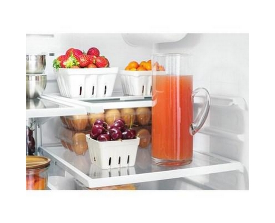 GE 36-Inch, 25.6 Cu. Ft. French 3-Door Refrigerator - GFE26JMMES