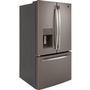GE 36-Inch, 25.6 Cu. Ft. French 3-Door Refrigerator - GFE26JMMES