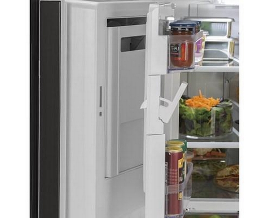 GE 36-Inch, 27 Cu.Ft. Freestanding French 3-Door Refrigerator With Internal Water Dispenser - GNE27JGMBB