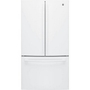 GE 36-Inch, 27 Cu.Ft. Freestanding French 3-Door Refrigerator With Internal Water Dispenser - GNE27JGMWW