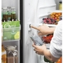 GE 36-Inch, 27 Cu.Ft. Freestanding French 3-Door Refrigerator With Internal Water Dispenser - GNE27JGMWW