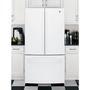 GE 36-Inch, 27 Cu.Ft. Freestanding French 3-Door Refrigerator With Internal Water Dispenser - GNE27JGMWW