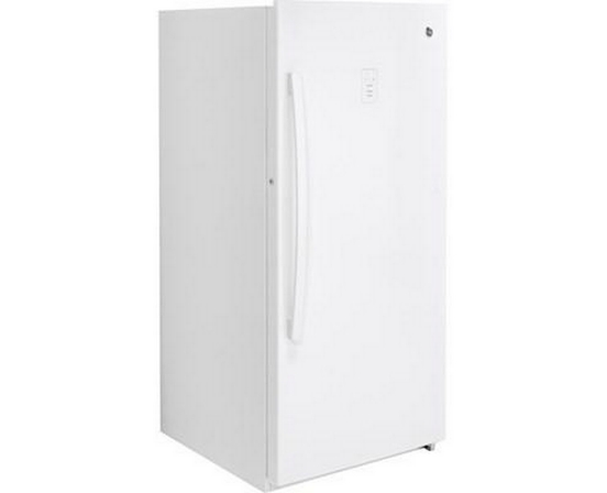 GE 14.1 Cu.Ft. Upright Freezer With Turbo Freeze - FUF14SMRWW