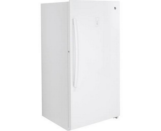 GE 17.3 Cu.Ft. Upright Freezer With Turbo Freeze - FUF17SMRWW