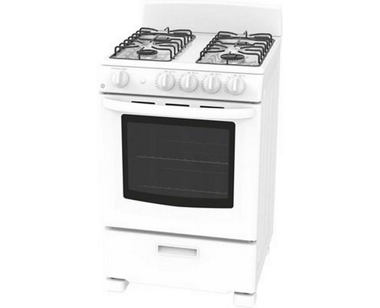 GE 24-Inch Freestanding Gas Range - JCGAS300DMWW