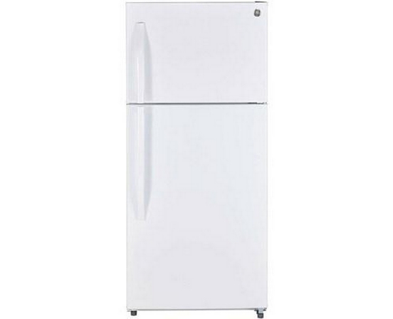 GE 30-Inch 18 Cu. Ft. Top Freezer Refrigerator - GTE18FTLKWW
