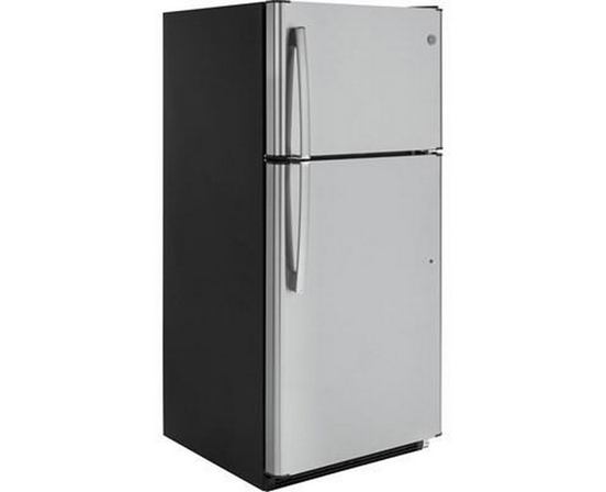 GE 30-Inch 18 Cu. Ft. Top Freezer Refrigerator - GTS18FSLKSS