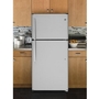 GE 30-Inch 18 Cu. Ft. Top Freezer Refrigerator - GTS18FSLKSS