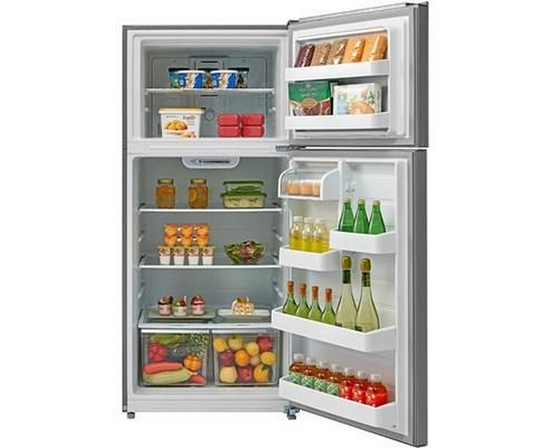 GE 30-Inch 18 Cu. Ft. Top Freezer Refrigerator - GTE18FSLKSS