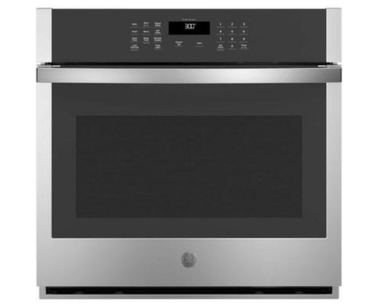 GE 30-Inch, 5 Cu. Ft. Built-In Single Wall Oven - JTS3000SNSS