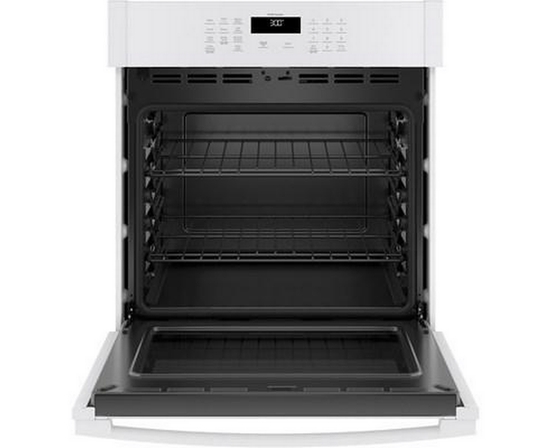 GE 27-Inch, 4.3 Cu. Ft. Built-In Single Wall Oven - JKS3000DNWW
