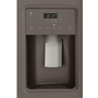 GE 36-Inch, 21.8 Cu.Ft. Counter-Depth Side-By-Side Refrigerator With Water And Ice Dispensing System - GZS22IMNES