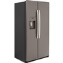 GE 36-Inch, 21.8 Cu.Ft. Counter-Depth Side-By-Side Refrigerator With Water And Ice Dispensing System - GZS22IMNES