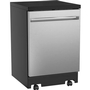 GE Portable Dishwasher With Sanitize Option - GPT225SSLSS