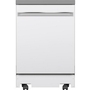 GE Portable Dishwasher With Sanitize Option - GPT225SGLWW