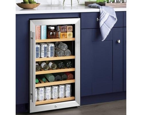 GE 4.1 Cu.Ft. Freestanding Beverage Center - GVS04BQNSS