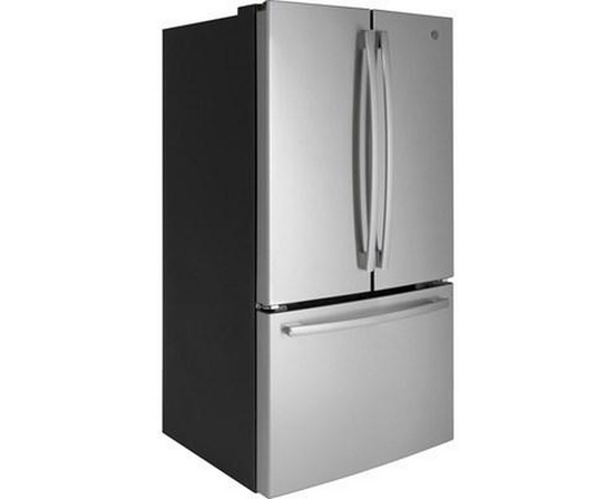 GE 36-Inch French 3-Door Refrigerator With Internal Water Dispenser - GNE27JYMFS