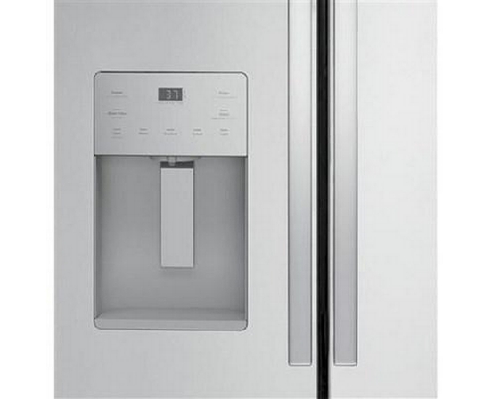 GE 36-Inch, 25.6 Cu.Ft. Freestanding French 3-Door Refrigerator With Multiflow Air System - GFE26JYMFS