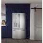 GE 36-Inch, 25.6 Cu.Ft. Freestanding French 3-Door Refrigerator With Multiflow Air System - GFE26JYMFS