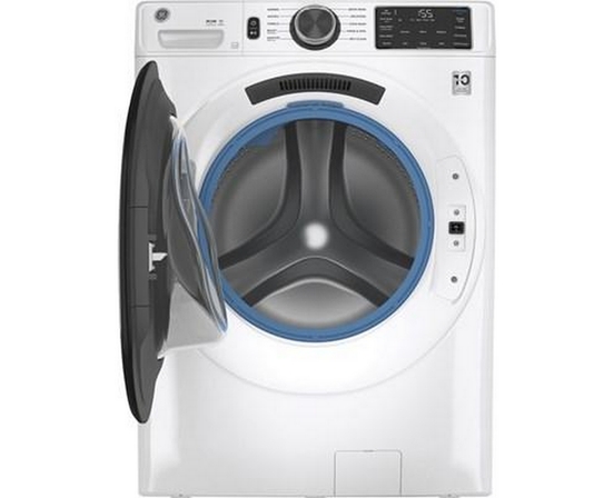 GE 5.5 Cu.Ft. Loading Washer With Wifi Connect - GFW550SMNWW