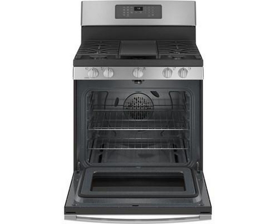 GE 30-Inch Freestanding Gas Range With Convection Technology - JCGB735SPSS