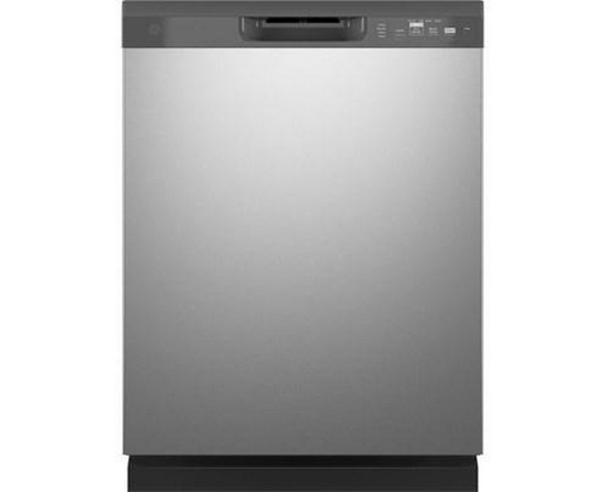 GE Built-In Dishwasher With Front Controls - GDF510PSRSS
