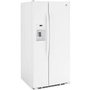 GE 33-Inch, 23 Cu. Ft. Side-By-Side Refrigerator With Water And Ice Dispensing System - GSS23GGPWW