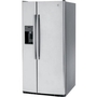 GE 33-Inch, 23 Cu. Ft. Side-By-Side Refrigerator With Water And Ice Dispensing System - GSS23GYPFS